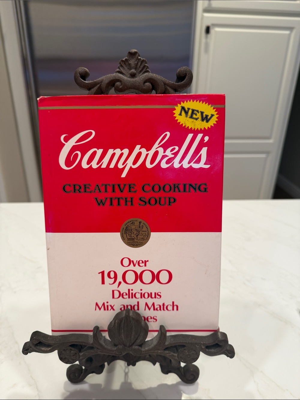 Campbell Creative Cooking with Soup Cookbook Over 19,000 Delicious Recipes 1985